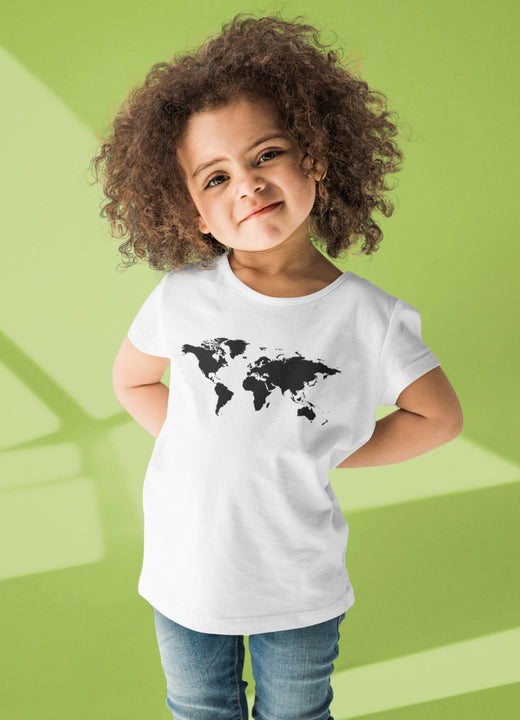 Toddler T-shirt - World Map