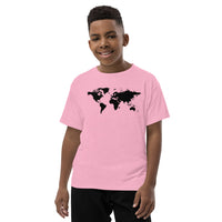 Youth T-Shirt - World Map