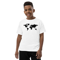 Youth T-Shirt - World Map